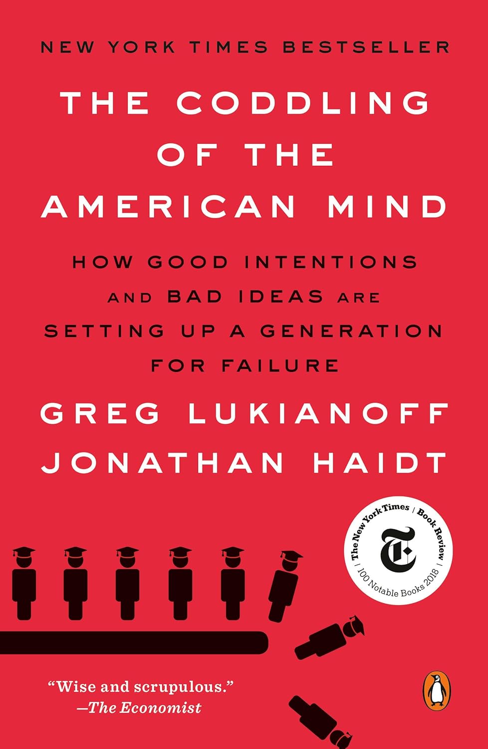 Book Cover: The Coddling of the American Mind
