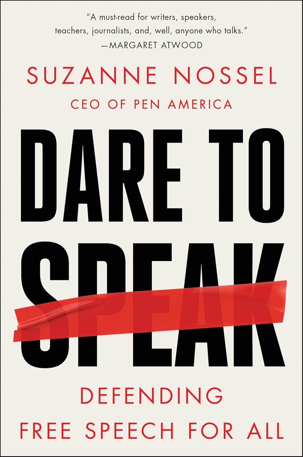 Book Cover: Dare to Speak: Defending Free Speech for All